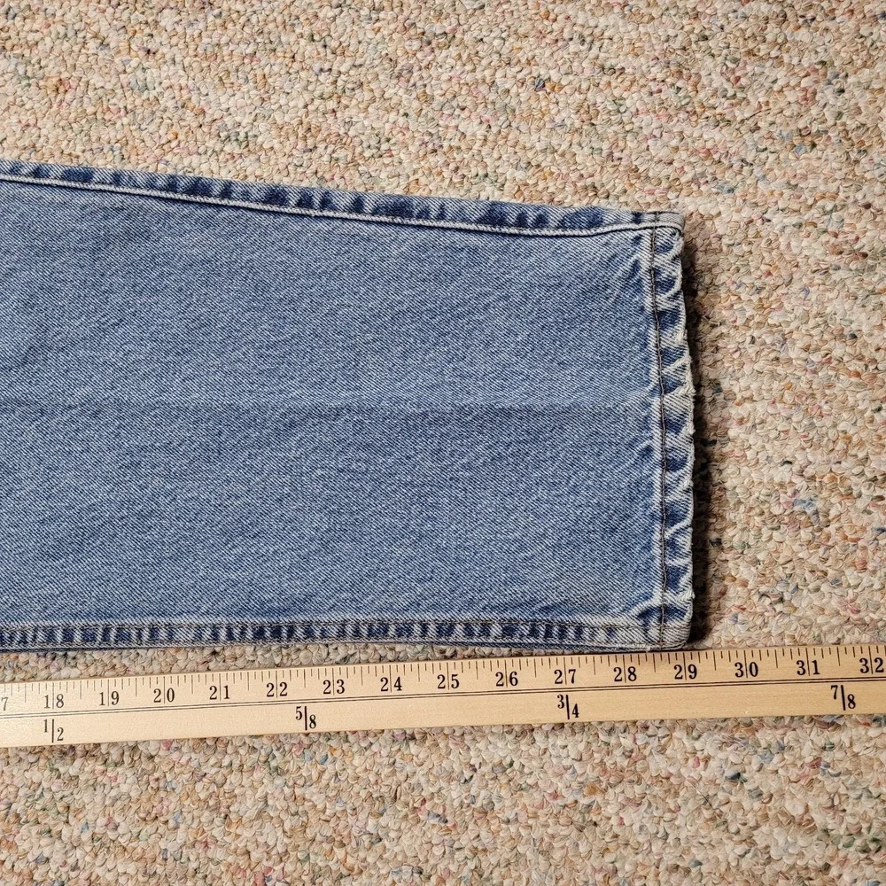 Vintage Levis 540 Jeans Mens 36x29‎ Relaxed Fit Leather Tab Denim USA Distressed